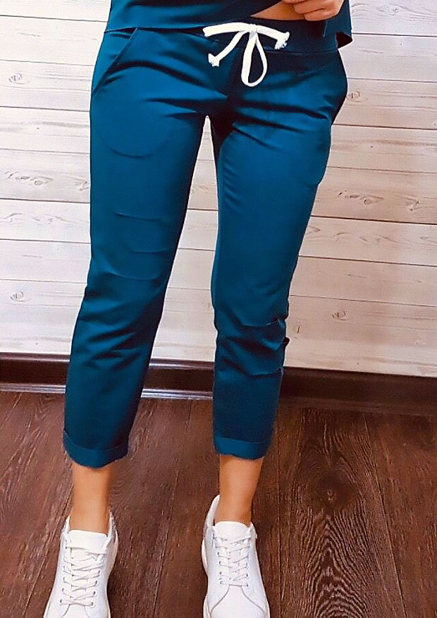 

Fashions • Спортивные брюки Рванки Fashions M морская волна (№8084тк)