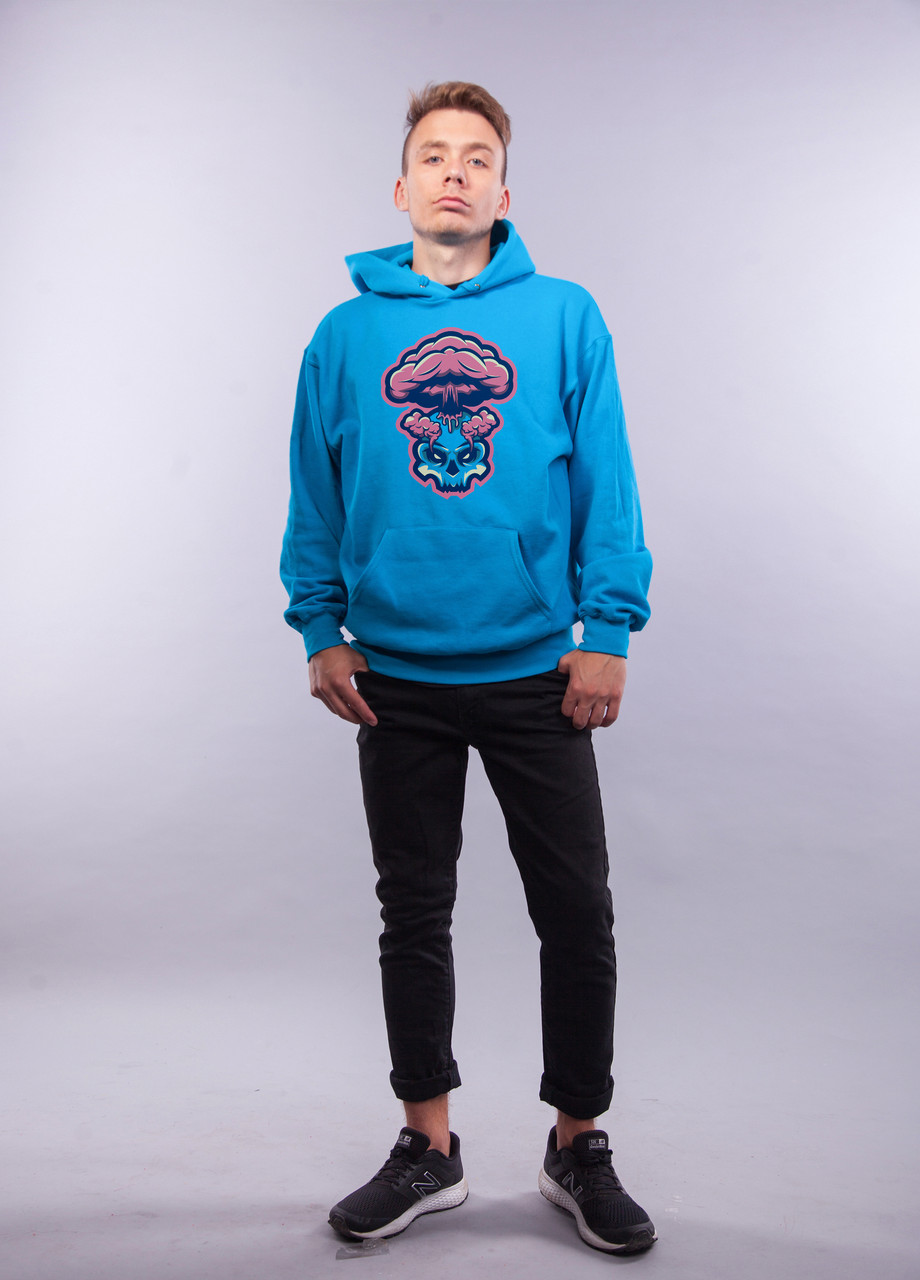 

Толстовка Ультрамарин LOYS "Skull Bang" XXL