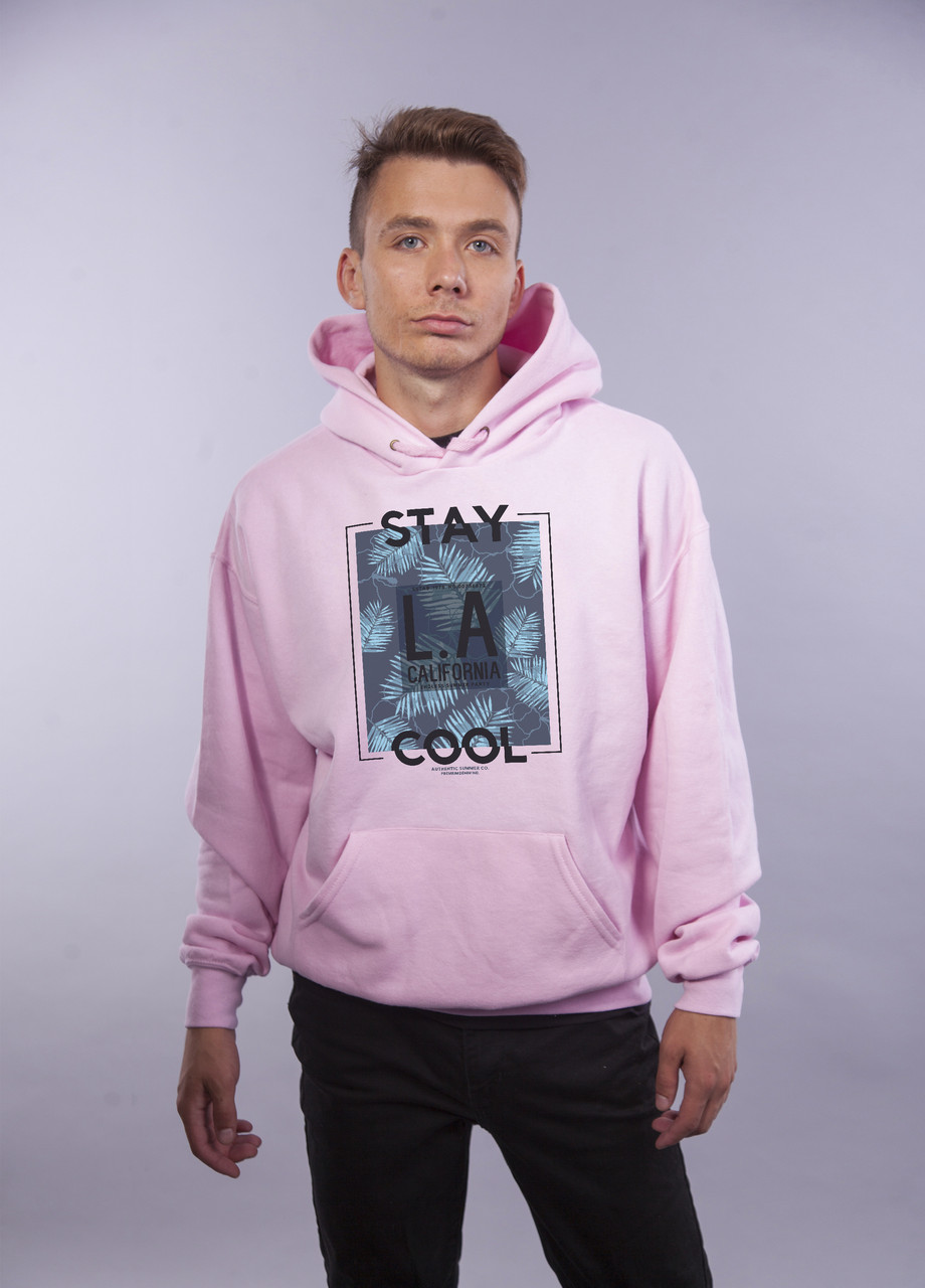 

Толстовка Розовая LOYS "LA California" XXL