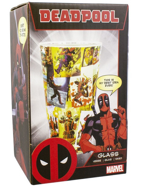 

Стакан Marvel Deadpool Glass (Paladone)
