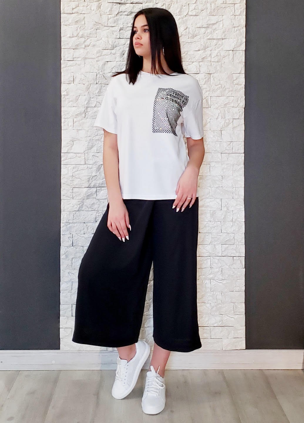 

Футболка Zeza Fashion 12-8221 - белый, Футболка Zeza Fashion 12-8221 S-M белый