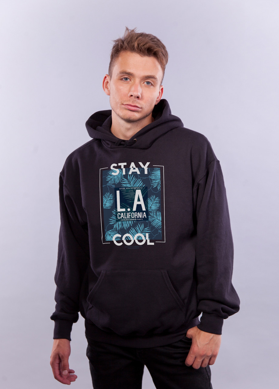 

Толстовка Чёрная LOYS "LA California" XXL