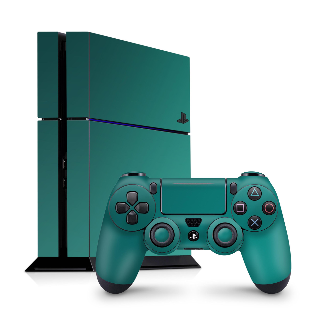 

Виниловые наклейки для Sony Ps4; PS4 Slim; PS4 Pro; PS5; PS5 Digital с крутым матовым зелёным принтом 2