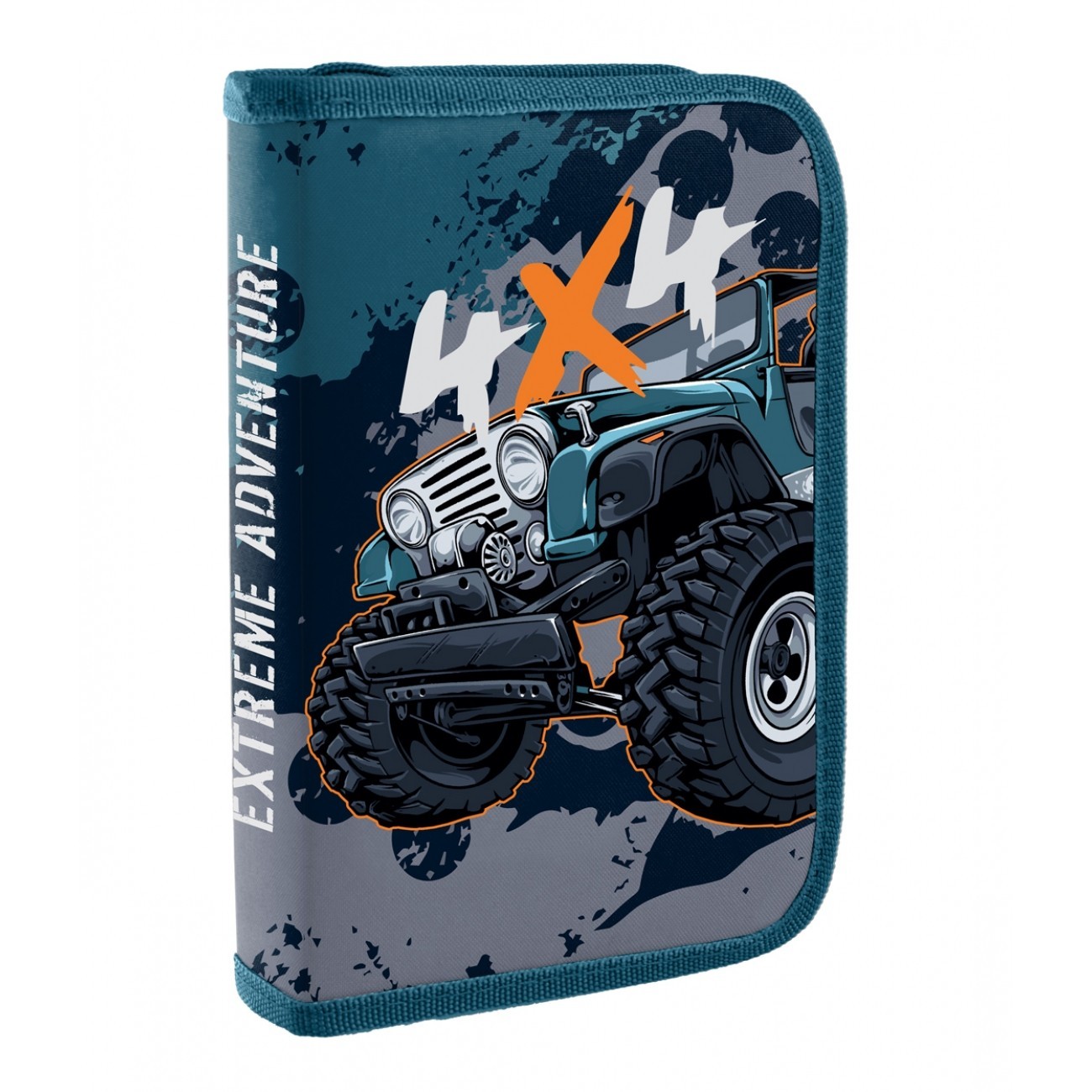 

Пенал школьный без наполнения YES HP-04 "Off Road" 1 отделение Синий (532874)