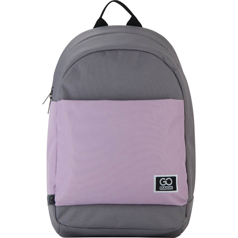 

Рюкзак для города GoPack Сity 46x29x15.5 см 15 л серый/розовый (GO21-173L-1)