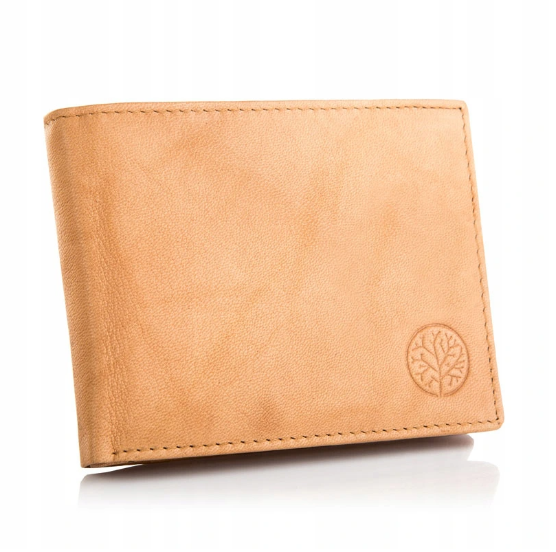 

Кошелёк кожаный мужской Betlewski с защитой RFID 9,6 х 12,5 х 2,5 см (BPM-GTN-60A) camel