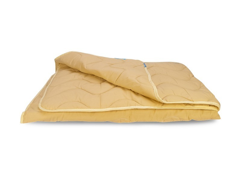 

Легкое Хлопковое Одеяло Деми Leleka-Textile Полуторный 140х205 Бежевый Хлопок 100%