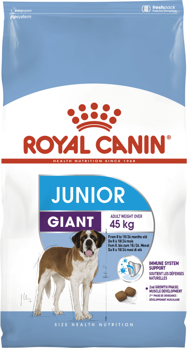 

Сухой корм для щенков Royal Canin Giant Junior Active 15 кг