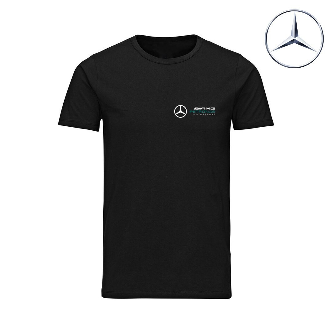 

Футболка мужская Mercedes AMG Petronas черная, Футболка мужская Mercedes AMG Petronas черная L