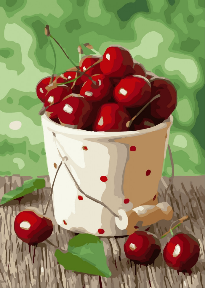 

Картина по номерам Art Craft "Вишневая жара" 40*50 см 12117-AC