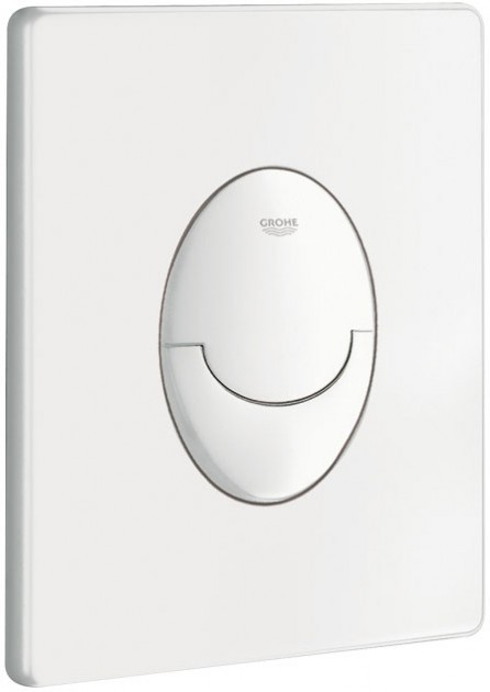 

Кнопка змиву пневматична до інсталяції Grohe Skate Air 38505SH0 кругла біла