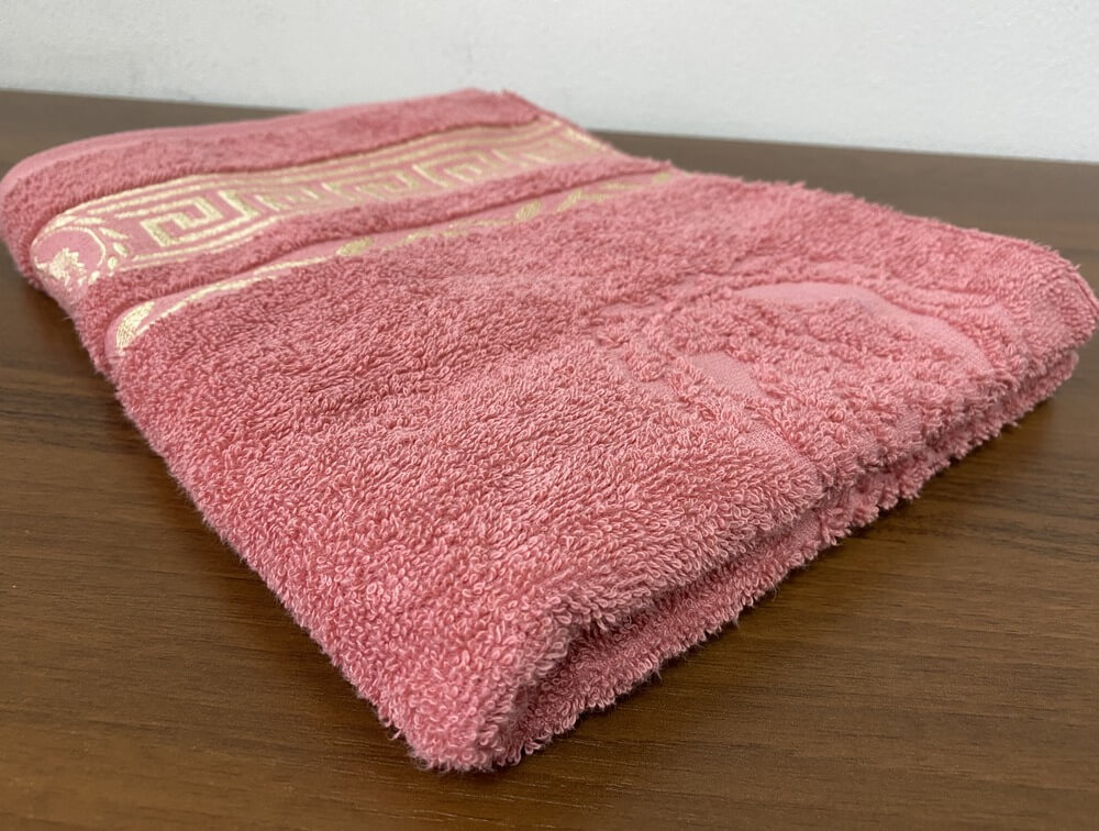 

Полотенце махровое 70х140 GM TEXTILE Узбекистан Цезарь 450 г/м2 терракотовое набор 3 шт