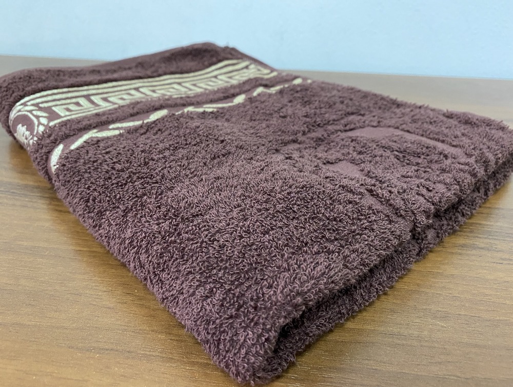 

Полотенце махровое 70х140 GM TEXTILE Узбекистан Цезарь 450 г/м2 коричневое набор 6 шт