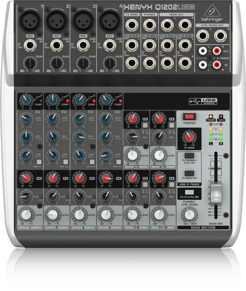

Аналоговый микшерный пульт Behringer Xenyx Q1202USB