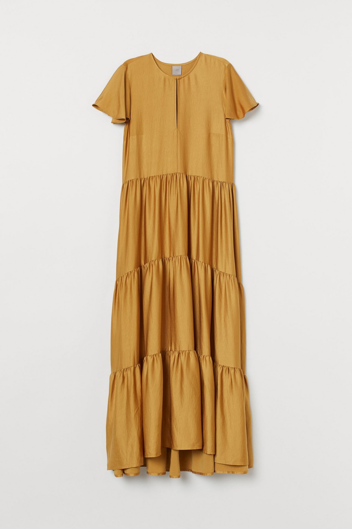 

Платье H&M 38 горчичный 7720900sm