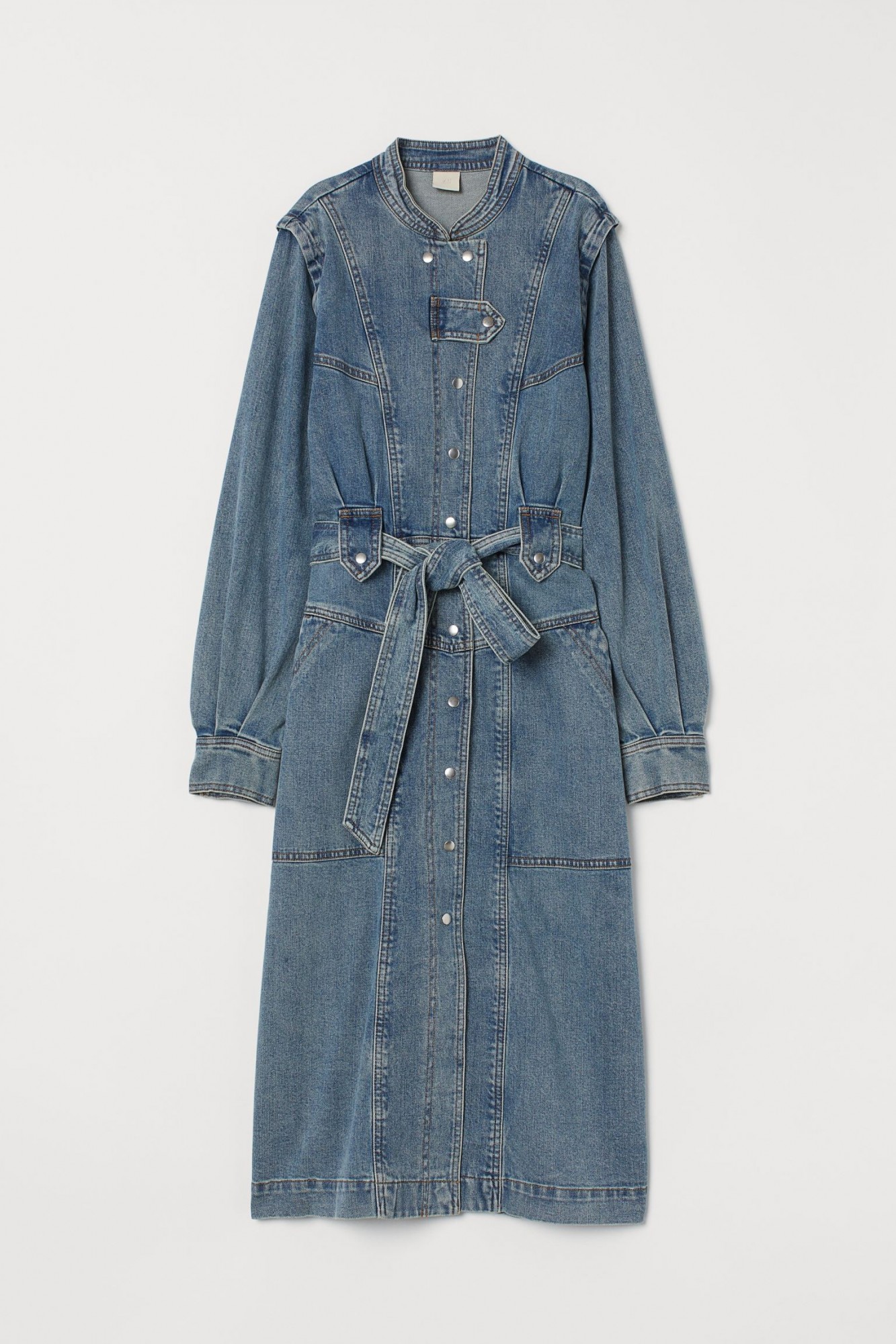

Платье джинсовое H&M XS голубой 8054730sm