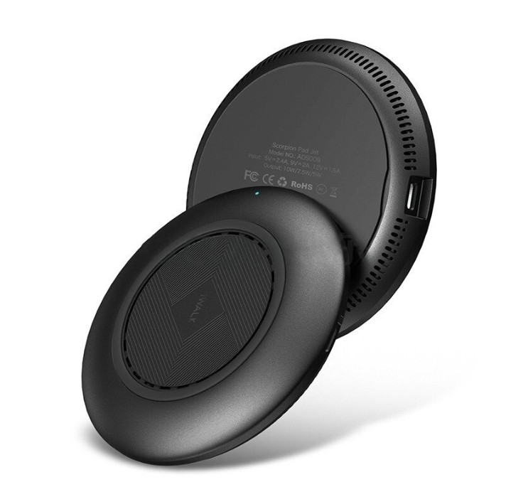 

Беспроводное зарядное устройство iWalk Scorpion Pad Jet Black