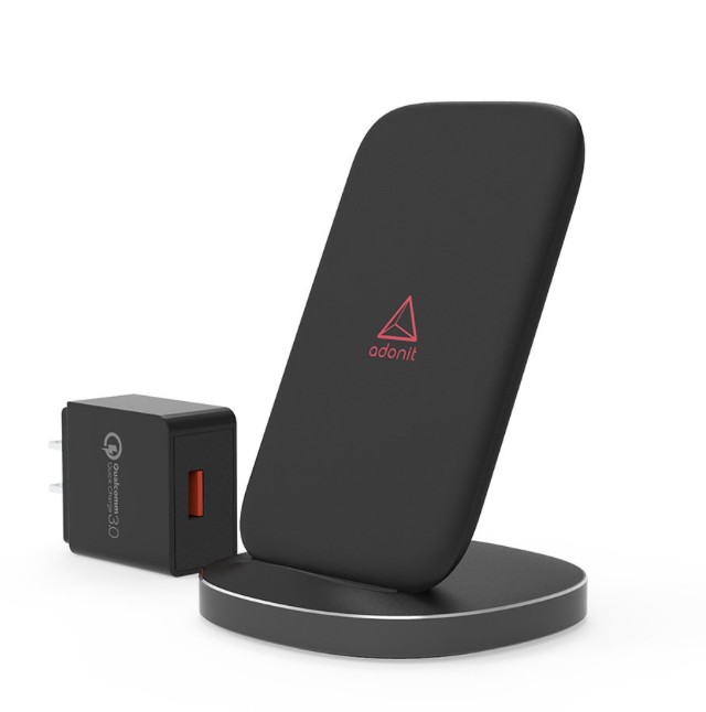 

Беспроводное зарядное устройство Adonit Wireless Fast Charging Stand Black