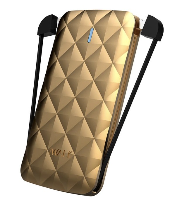 

Внешний аккумулятор iWalk Duo 3000mAh Gold