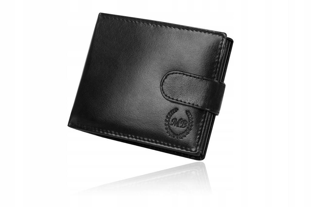 

Мужской кожаный кошелёк MB Classic-Bag с защитой RFID 9,5 х 12,5 х 2,5 см (PM49)