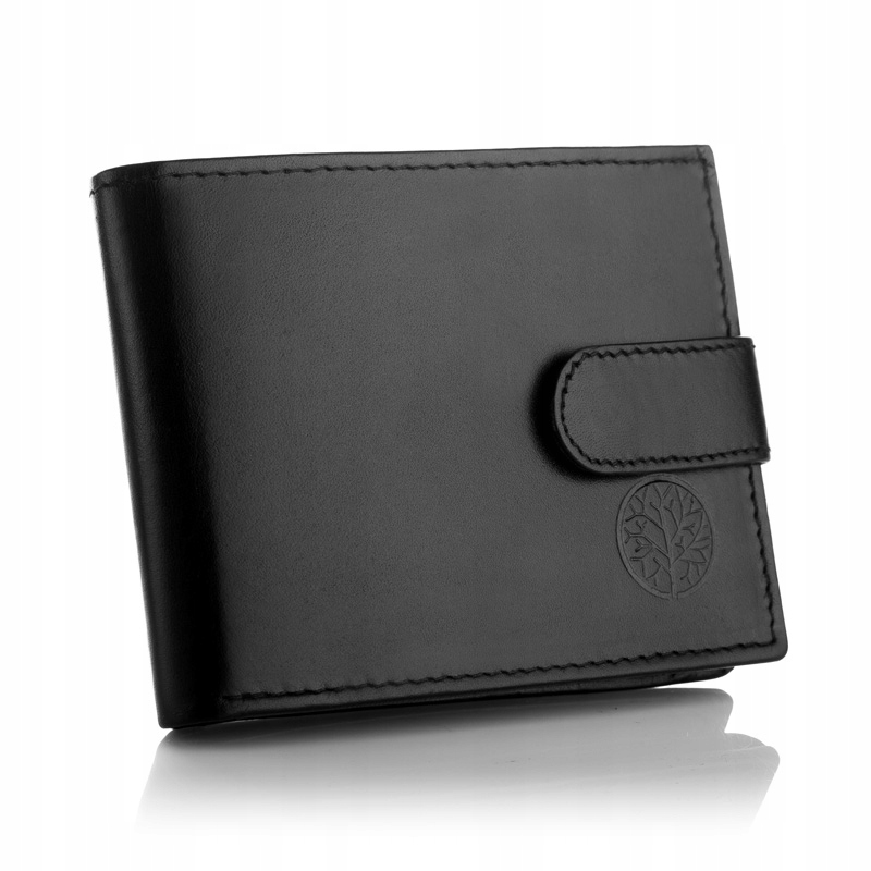 

Кожаный мужской кошелёк Betlewski с защитой RFID 8,5 х 10,5 х 2 см (BPM-DZ-63)