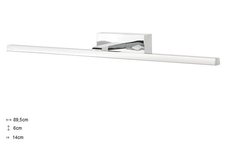 

Светильник Nowodvorski VAN GOGH 18W LED L 9176 хром глянец IP44