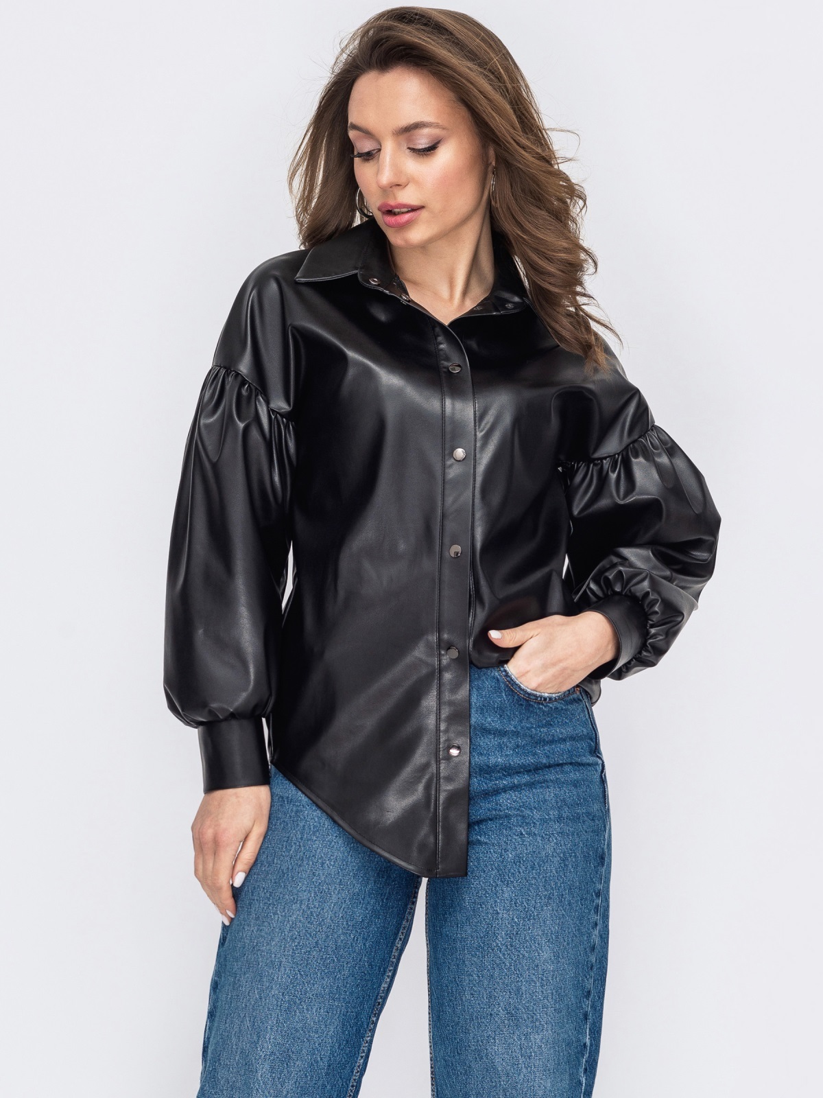 

Рубашка Molegi 111826154 54 черный