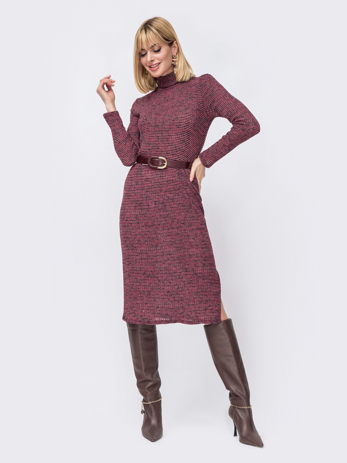 

Платье Molegi 14012330114648 46-48 бордо