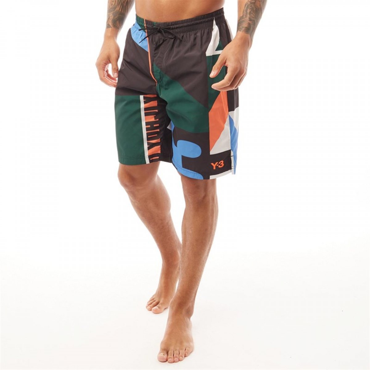 

Шорты Y-3 All Over Print Swim Multi Black, S (44)