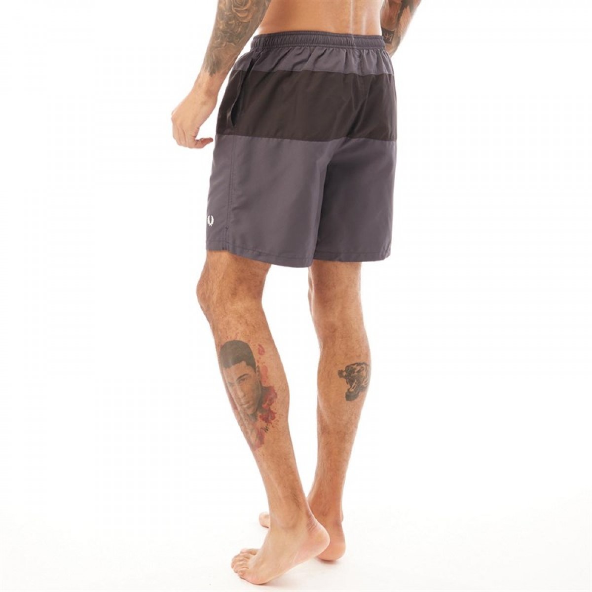 

Шорты Fred Perry Panelled Swimshort Charcoal Grey, L (48)