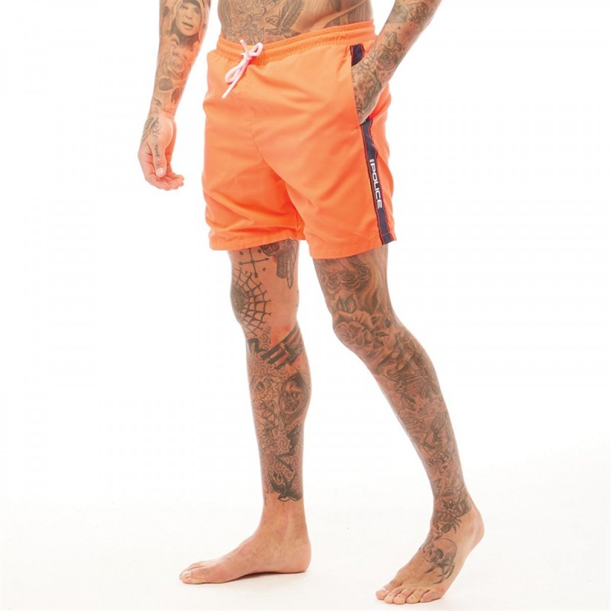 

Шорты 883 Police Boiler Swim Orange Fluo Orange, S (44)