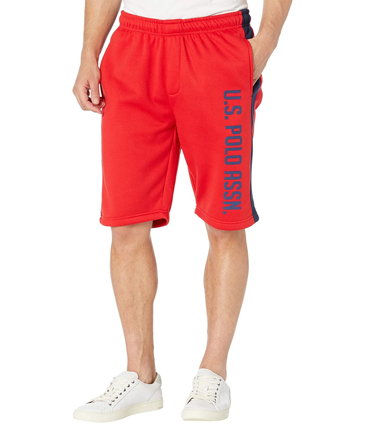 

Шорты U.S. POLO Wordmark Tape Engine Red, S (44)