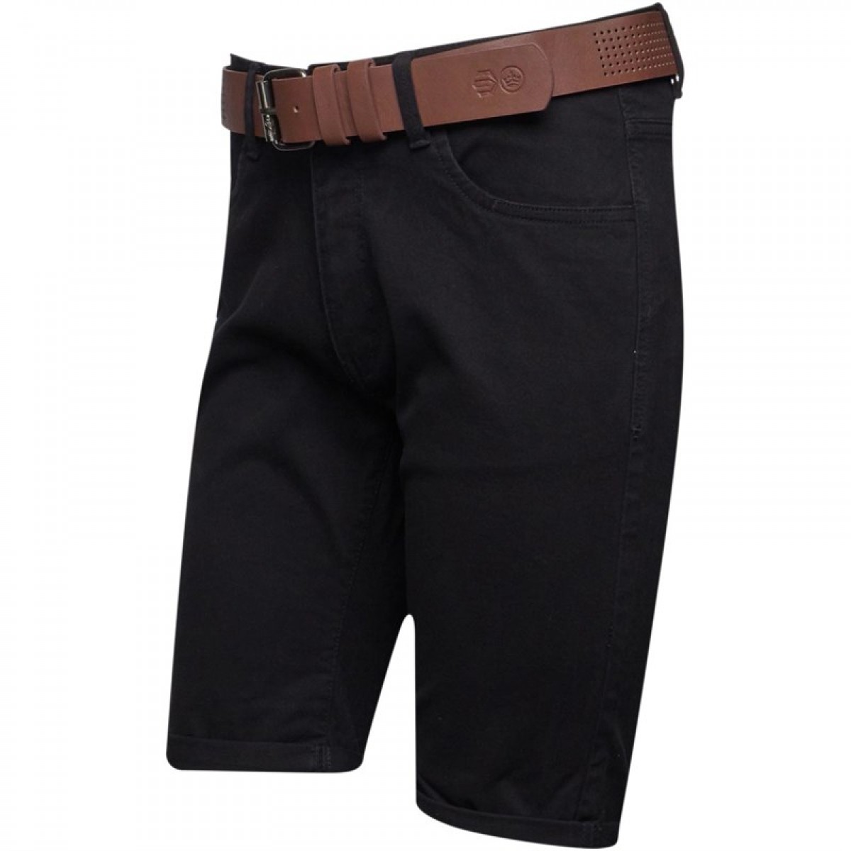 

Шорты Crosshatch Delena Belted Chino Black Black, 40W 32L