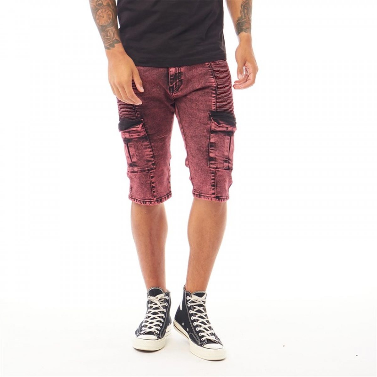 

Шорты 883 Police Porter Denim Short Black Black, S (44)