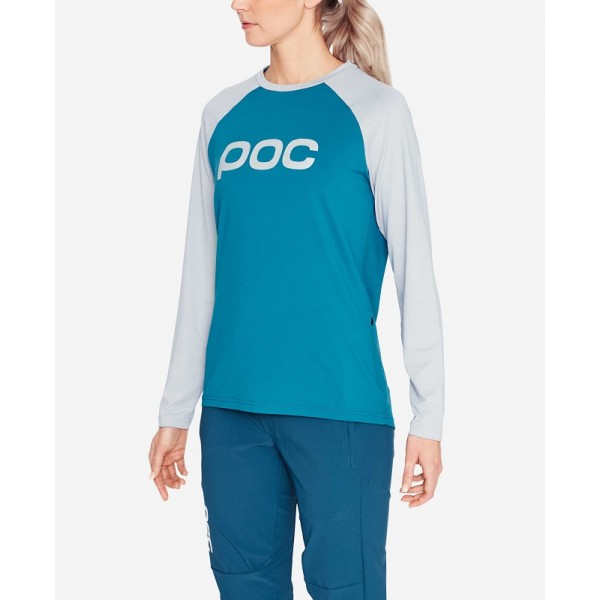 

Велоджерси POC Essential MTB Womens Jersey  Серый-Синий, Велоджерси POC Essential MTB Womens Jersey L Серый-Синий
