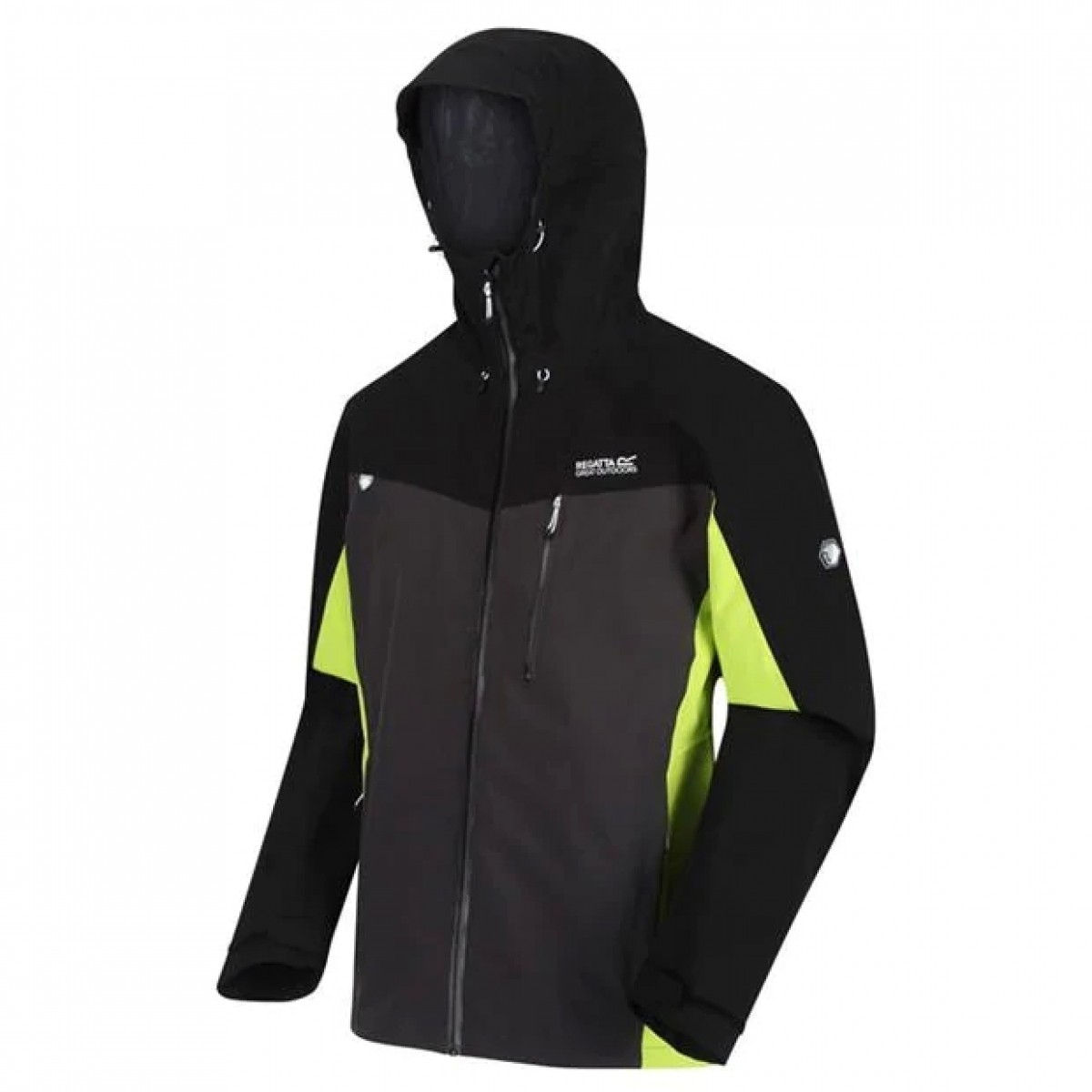 

Дождевик Regatta Birchdale Waterproof Ash/Black, XXL (52)