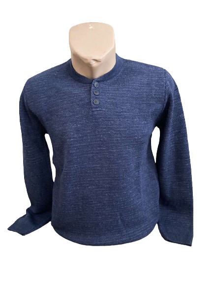 

Красивый модный молодежный свитер VIPstones VS-1321 L - XL синий