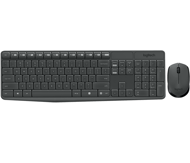 

IT набор Logitech Wireless Keyboard and Mouse MK235 (6281166)