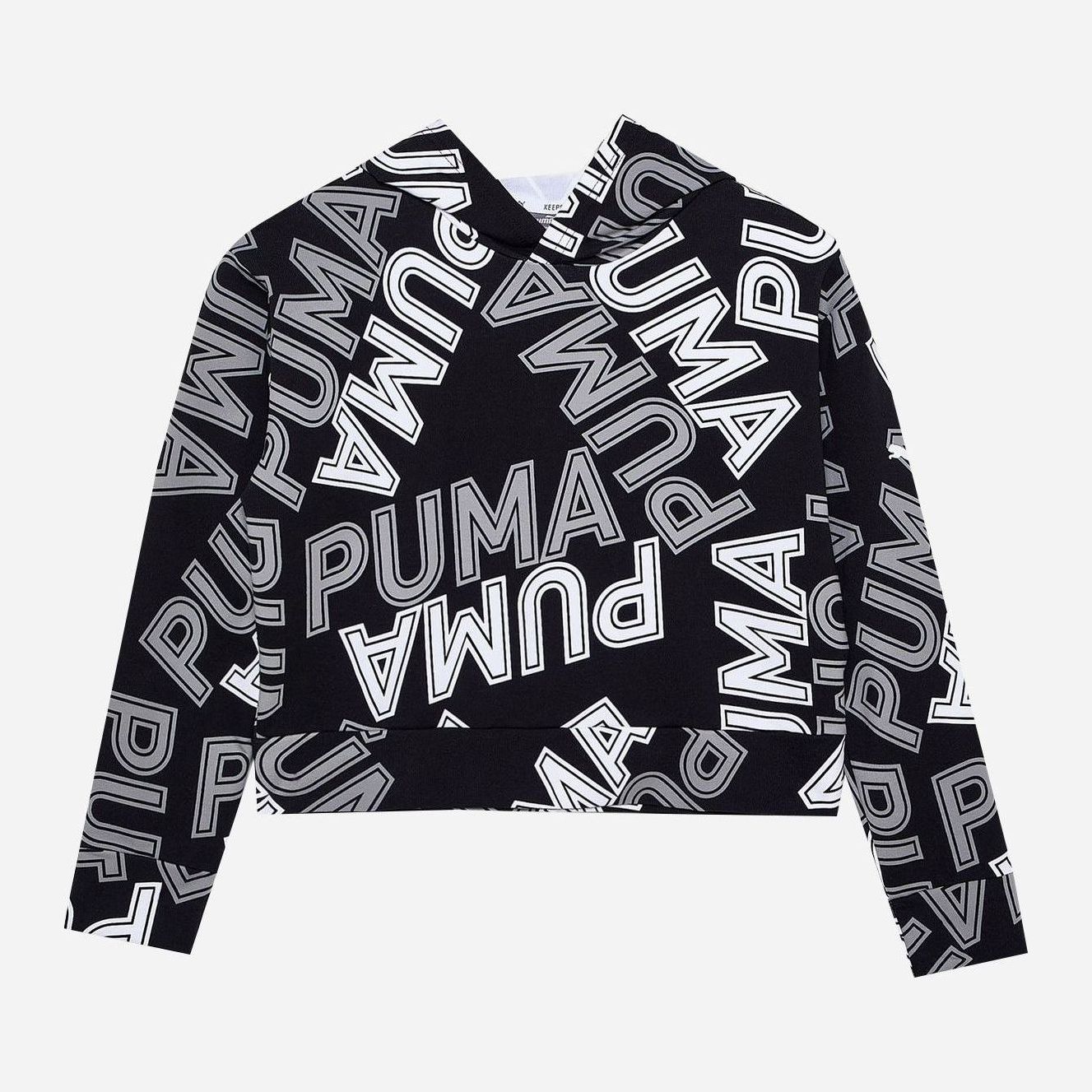 

Худи детское Puma Modern Sports Hoody 58143201 176 см Black-AOP (4062451246723)