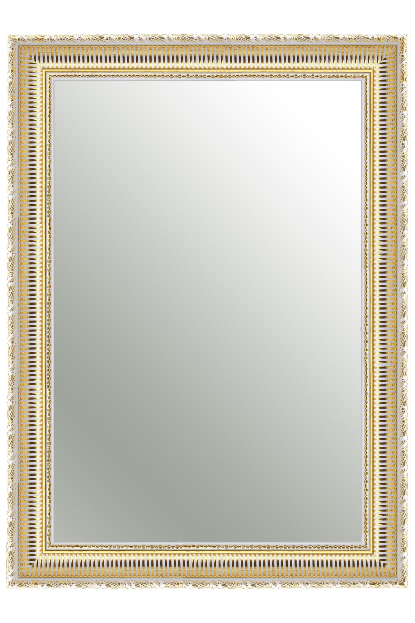 

Зеркало SvitArt 62х82 в багете 6035A-65 Белое золото