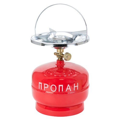 

Балон газовый туристический, с горелкой 5л, Intertool