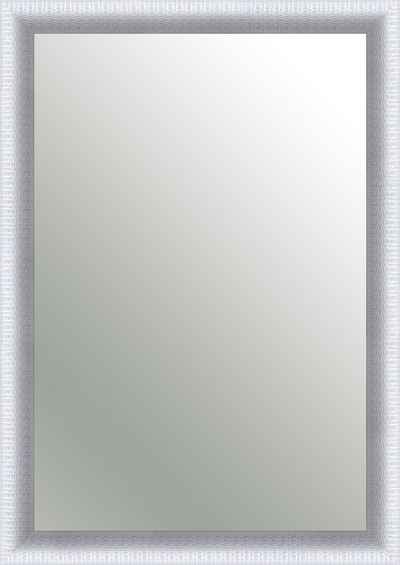 

Зеркало настенное SvitArt 48х68 см в багете 4015-3017-19 Серебряное