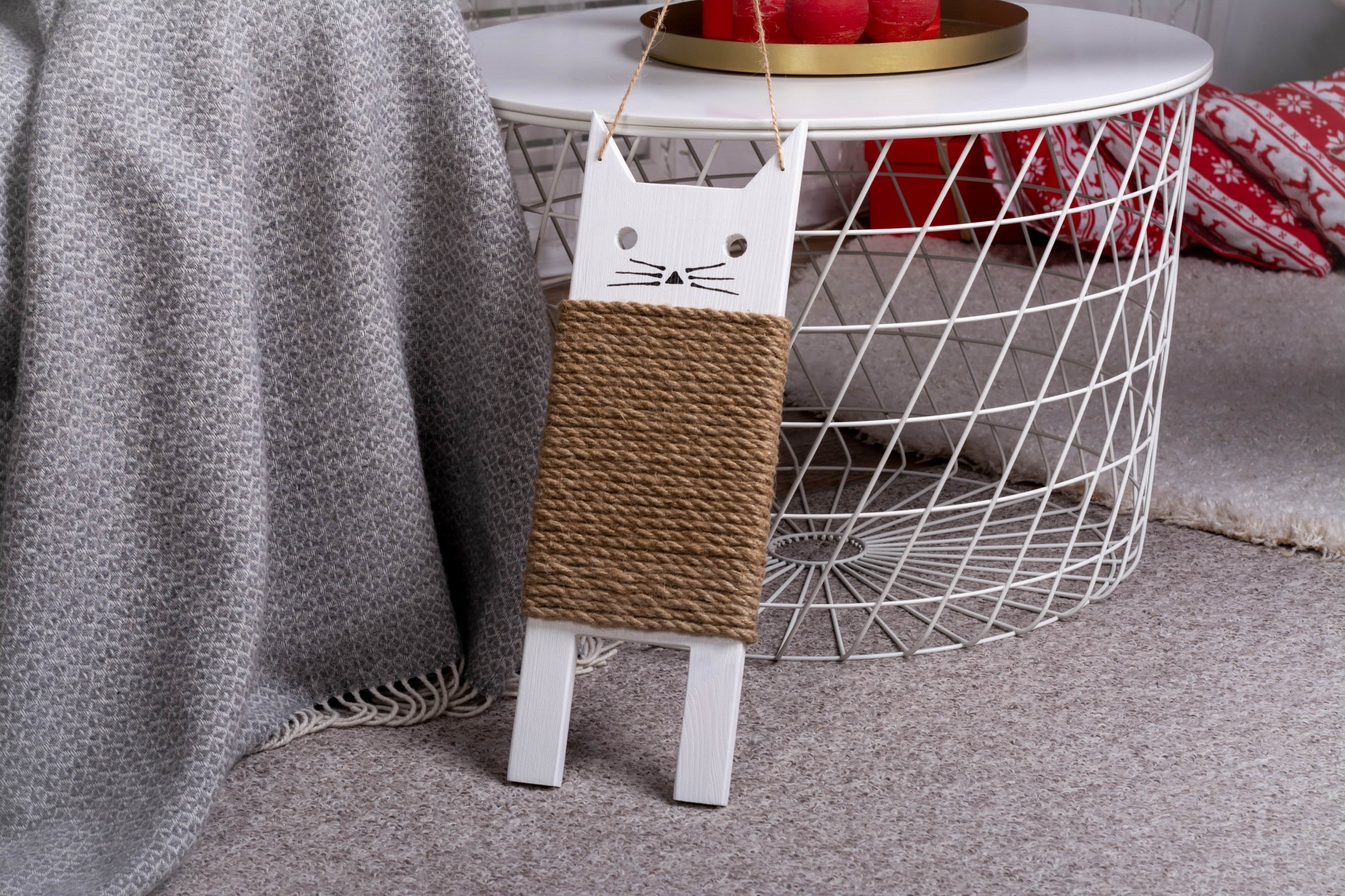 

Когтеточка (дряпка) Pets Lounge Cat White, 45х15 см