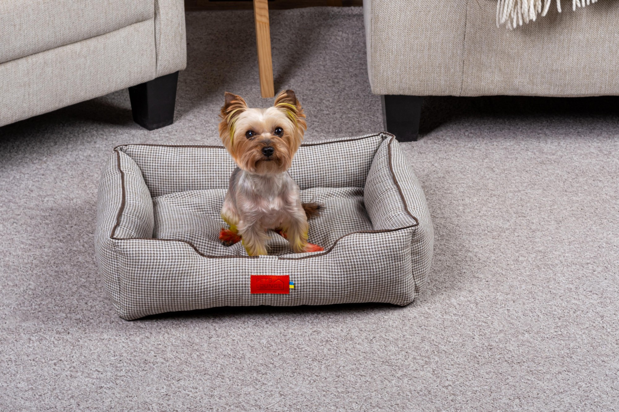 

Лежак для собак и кошек Pets Lounge Classic S, серый