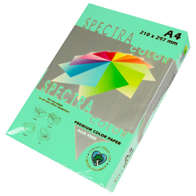 

Бумага Spectra Color А4 80г/м2 500 листов зеленая пастельная 190