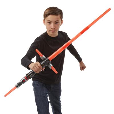 

Световой Меч Кайло Рена свет звук с Кинжалом Star Wars Kylo Ren Electronic Lightsaber Hasbro C1577