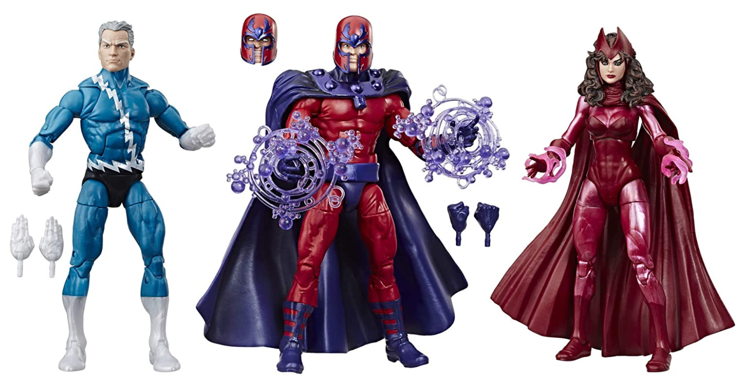 

Фигурки Люди Икс Магнето Ртуть и Алая Ведьма X-Men Magneto Quicksilver Scarlet Witch Hasbro E5168