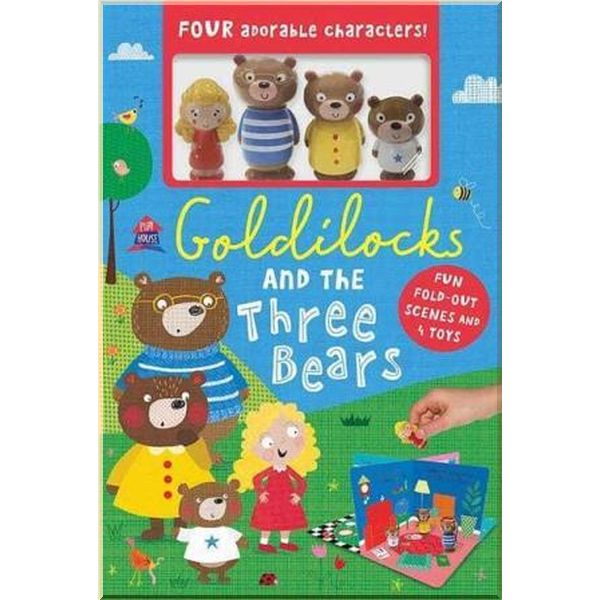 

Make Believe Ideas Playhouse: Goldilocks and the Three Bears Boxset. Clare Fennell. ISBN:9781789470659