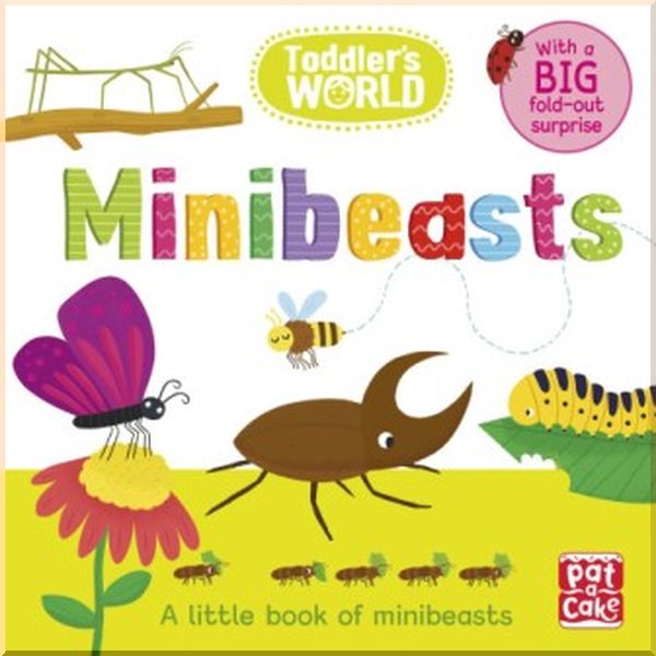 

Pat-a-cake Toddler's World: Minibeasts. Villie Karabatzia. ISBN:9781526381378