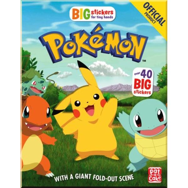 

Pat-a-cake Big Stickers for Tiny Hands: Pokemon. Pat-a-cake. ISBN:9781526382269